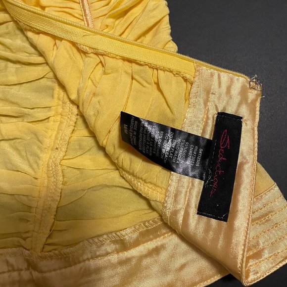 Yellow Choker Top, Date Night - Picture 8 of 15